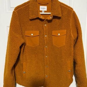 Goodfellow & Co Men's Rust Sherpa Jacket